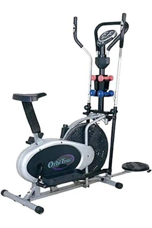 Elliptical byke 4in1 with Dambels and twister 0