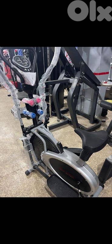 Elliptical byke 4in1 with Dambels and twister 2