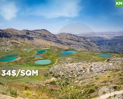 Prime Land/Investment/Laqlouq,Jbeil/لقلوق/Zoning:10/25/ REF#KM135855
