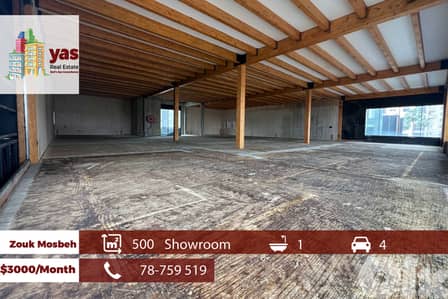 Zouk Mosbeh 500m2 | Showroom For Rent | Prime Location | EH/RH
