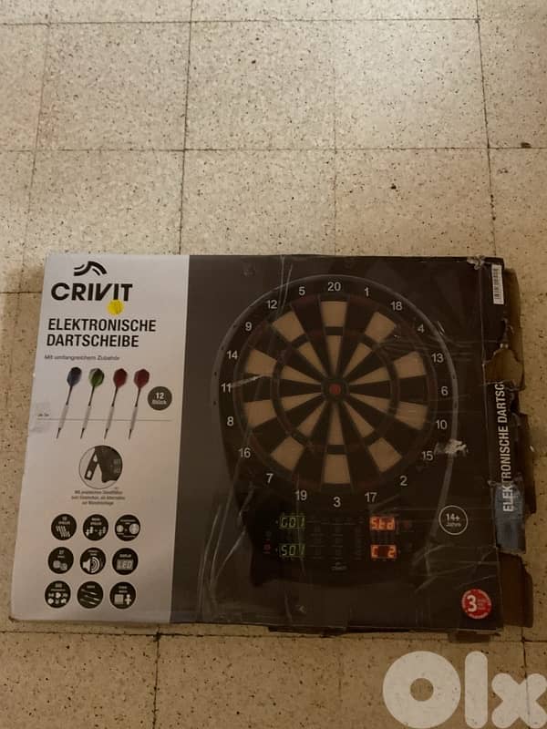 crivit electric darts from germany 1