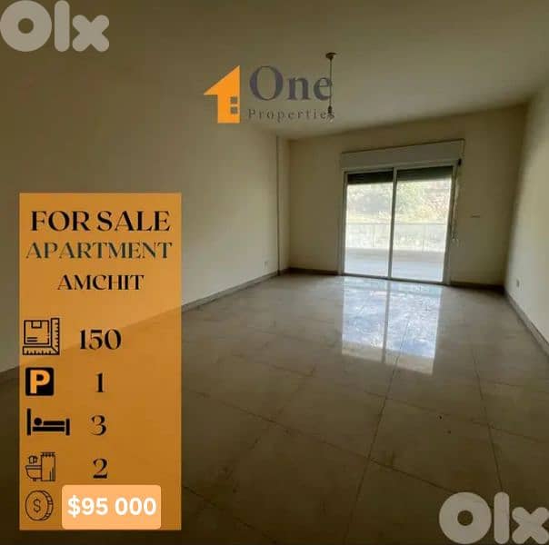 APARTMENT FOR SALE IN AMCHIT 0