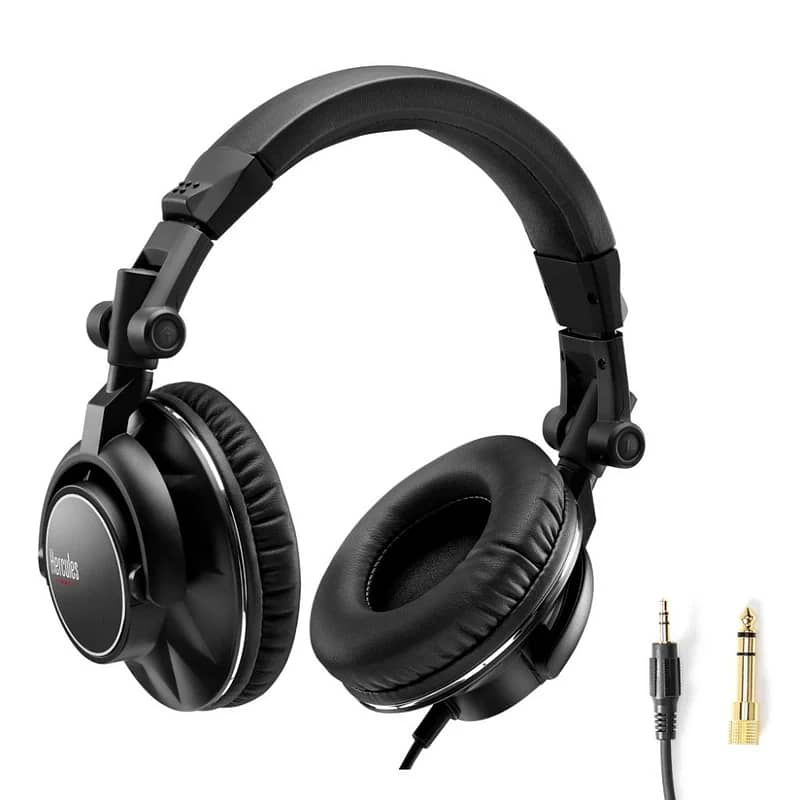 Hercules DJ60 Closed-Back DJ Headphones 0