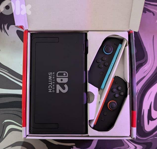 Nintendo switch 2 open box 1