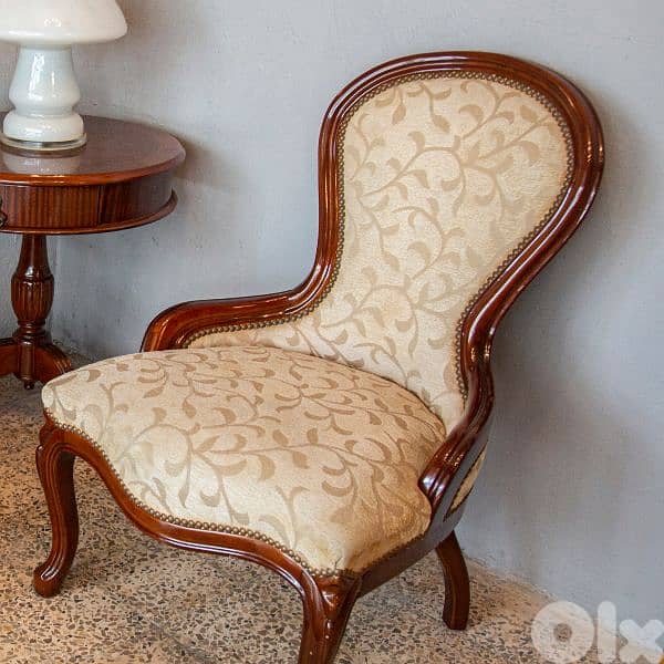 2 antique louis Phillipe chairs 2