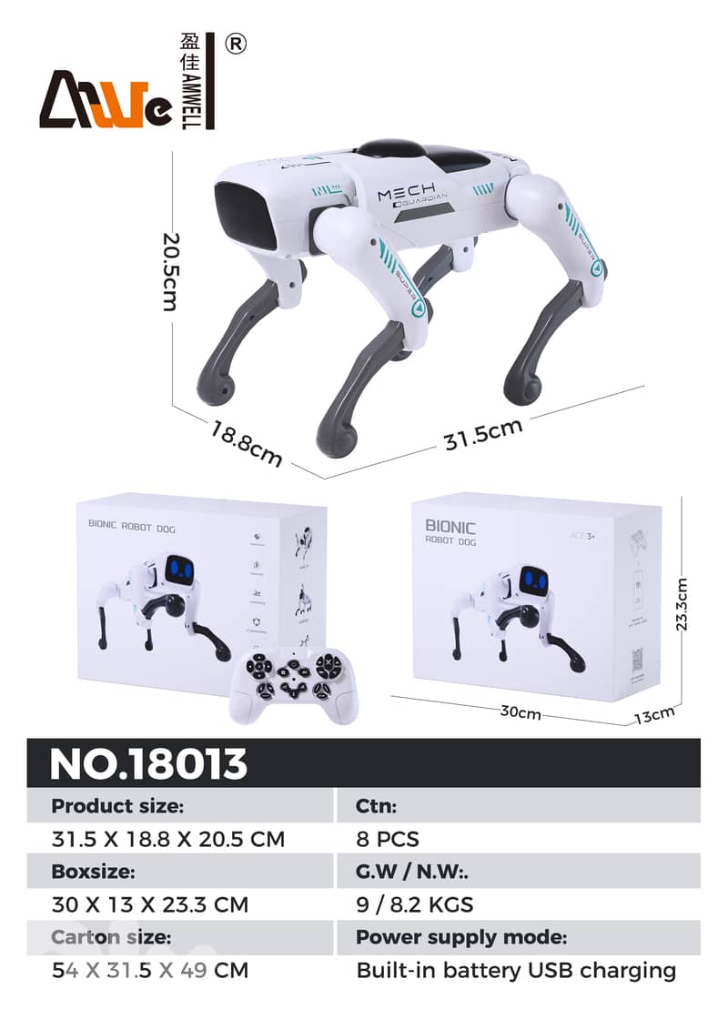 Robotic dog wiewie 4