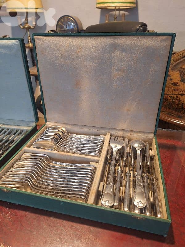 antique 74 pieces french ercuis set 1