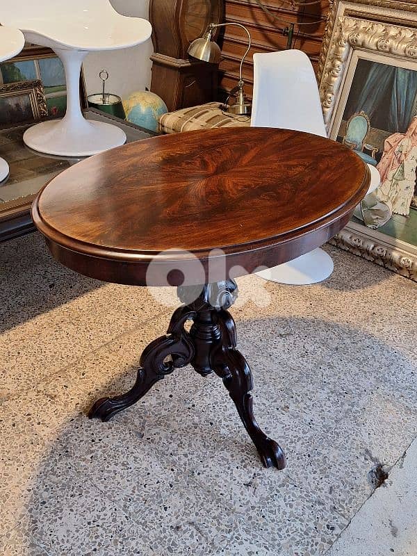 amtique french center table 0