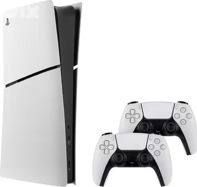 PS5 SLIM DIGITAL EDITION+2JOY+10GAMES
