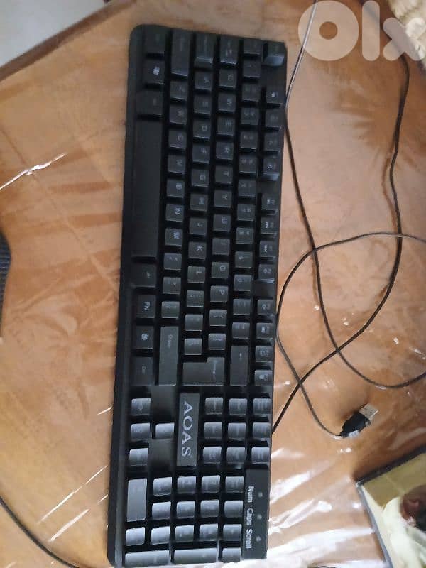 used keyboard and mouse bas bi 15$ rgb 2