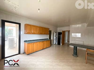 Apartment for Rent in Biyada | Spacious | Partial Sea View | Calm Area