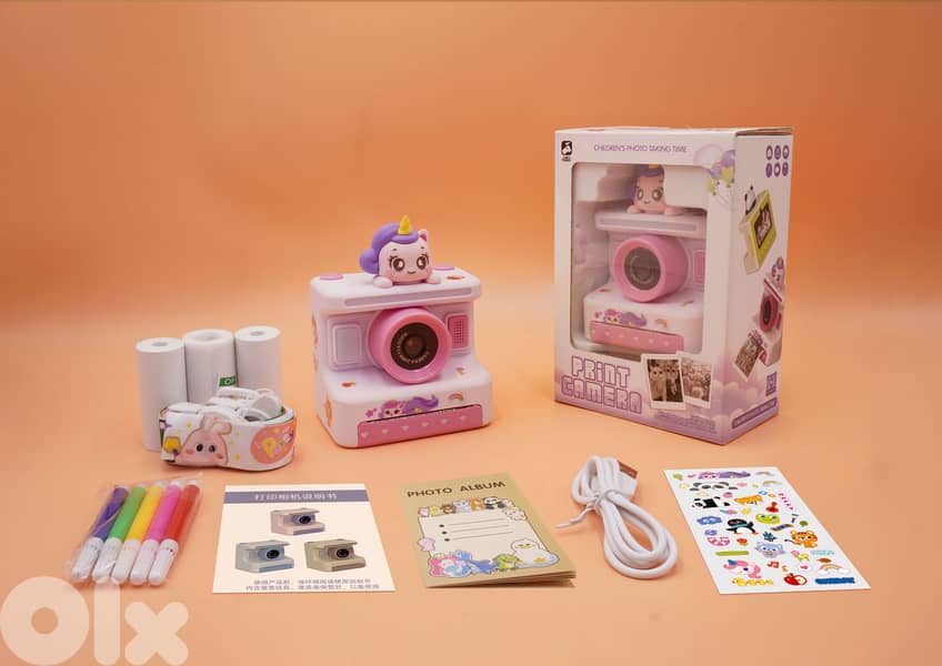 Kids Camera Instant Print, Christmas Birthday Gifts Toys Camera for Gi 0