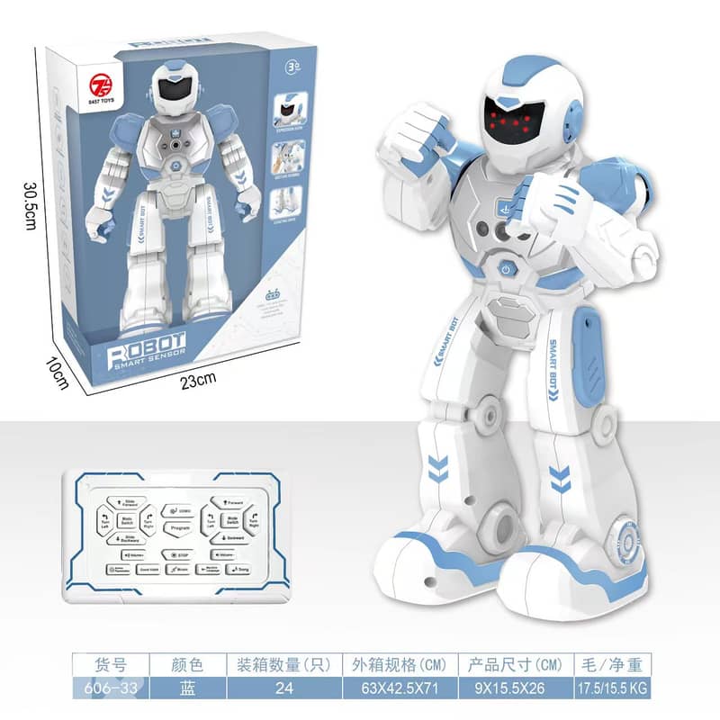 Intelligent Remote Control Robot Toy | Educational Programming Robot f 0