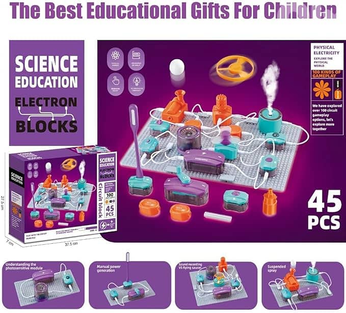 Science Kits for Kids, STEM Kits for Kids, Electronics Exploration Kit 1