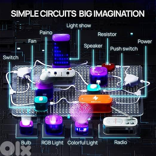 Science Kits for Kids, STEM Kits for Kids, Electronics Exploration Kit 10