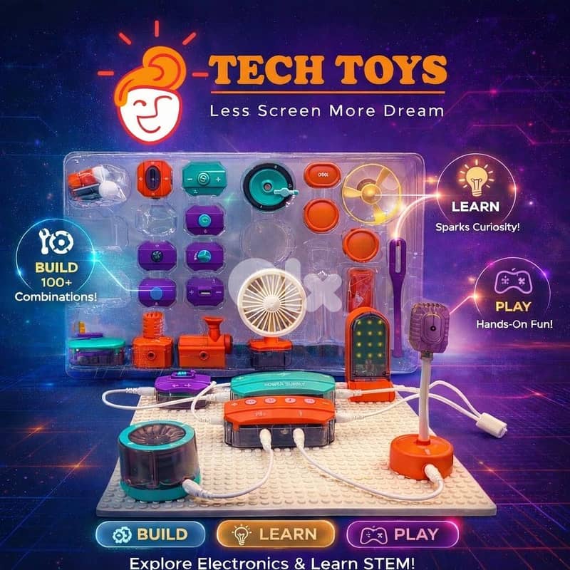 Science Kits for Kids, STEM Kits for Kids, Electronics Exploration Kit 16