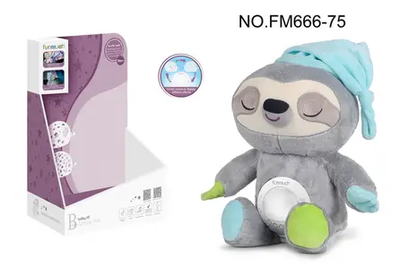 Soothing Napping Night Light&Projection Doll (Tree Otter)