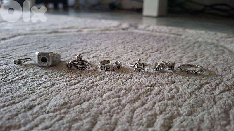 silver rings whimzy bundle 0