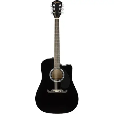 Fender 0971113506 FA-125CE Dreadnought Electro-Acoustic Guitar, Walnut