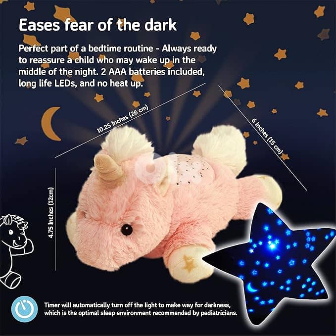 unicorn whitenoise with cry sensor for new born 1