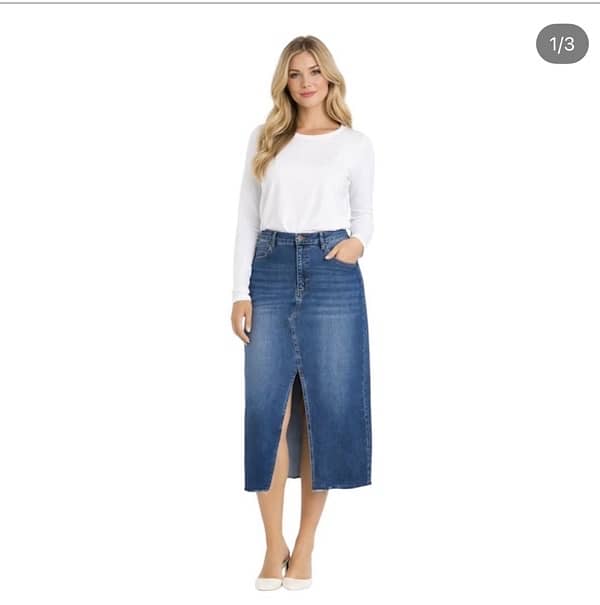Nicole Miller Denim skirt jeans 0