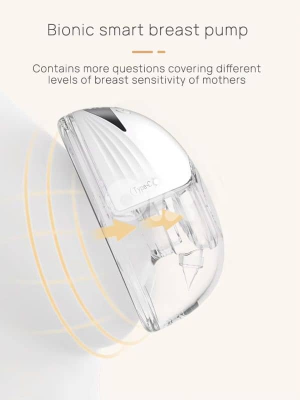 Wearable Electric Breast Pump 4 Modes & 12 Levels. 10