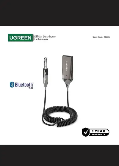 Car Bluetooth Audio Receiver – HD Wireless Music Streaming