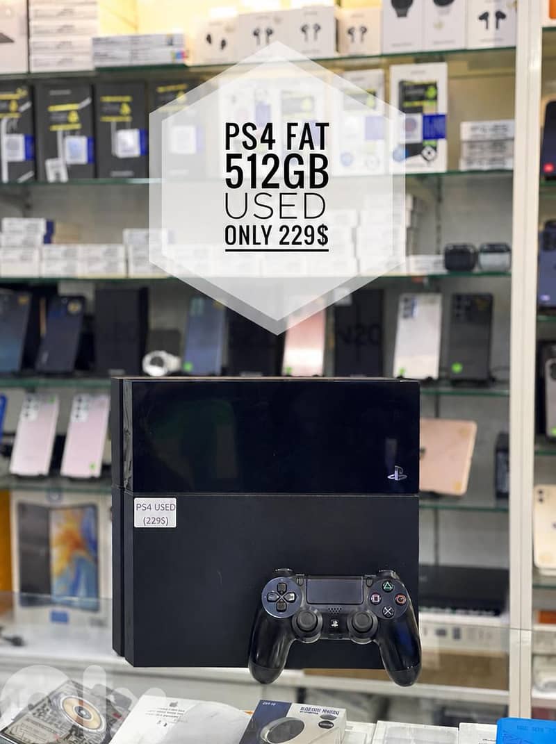 PS4 512GB HIGH QUALITY 0