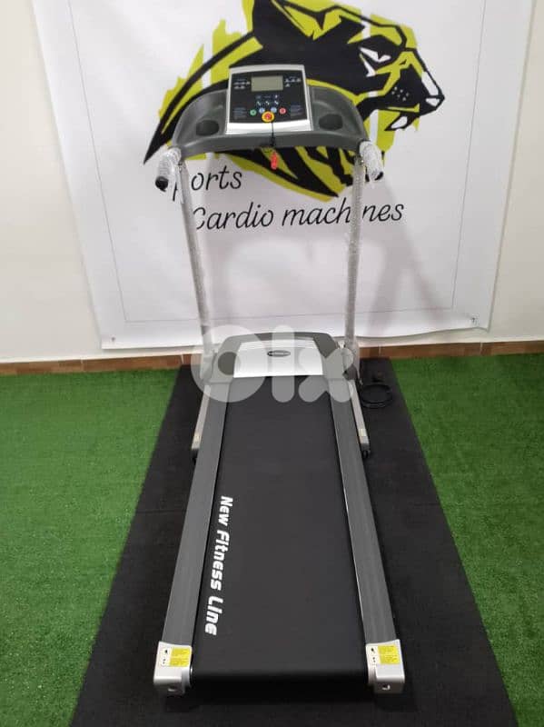 Treadmill 2.0HP motor power, Model New Fitness line , max weight 120KG 0
