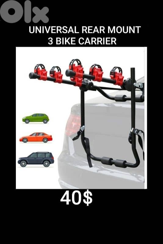 porte velo/ bike rack  3 bicycles capacity (brand new) 0