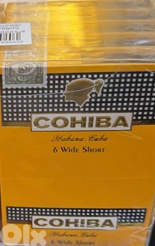 5 packs of Cohiba WIDE Short 0