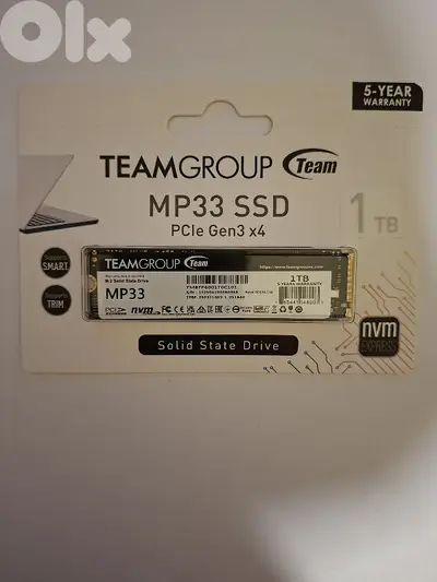 NVME 1 TB SEALED WARRANTY 5 YRS NVME 1 TB SEALED WARRANTY 5 YRS