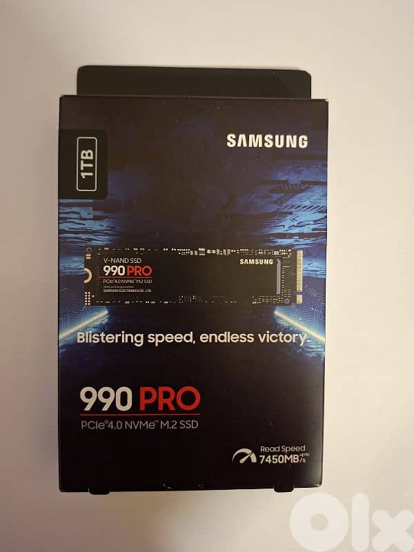 NVME 1 TB SAMSUNG 990 PRO 7450MB SPEED 0