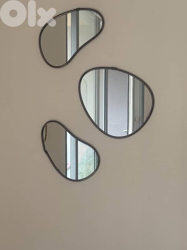 Umbra Set of 3 Wall Mirrors for Sale 0
