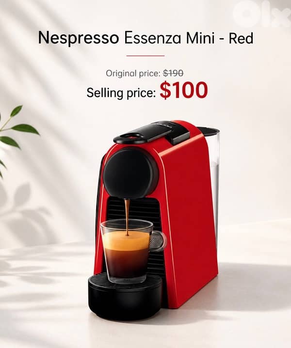 Nespresso Essenza Mini – Red 0