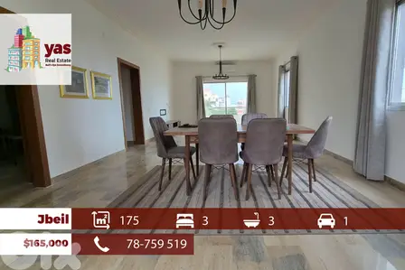 Jbeil 175m2 | Renovated | Open View | HIgh End Flat | Catch | MCH