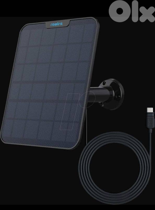 Reolink solar panel 2 (5.8 W) Designed for Type-C reolink cameras. 6