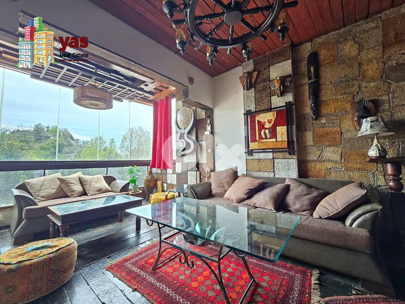 Feytroun 55m2 | Rent | Furnished Chalet | Mountain View | Modern | kh 2