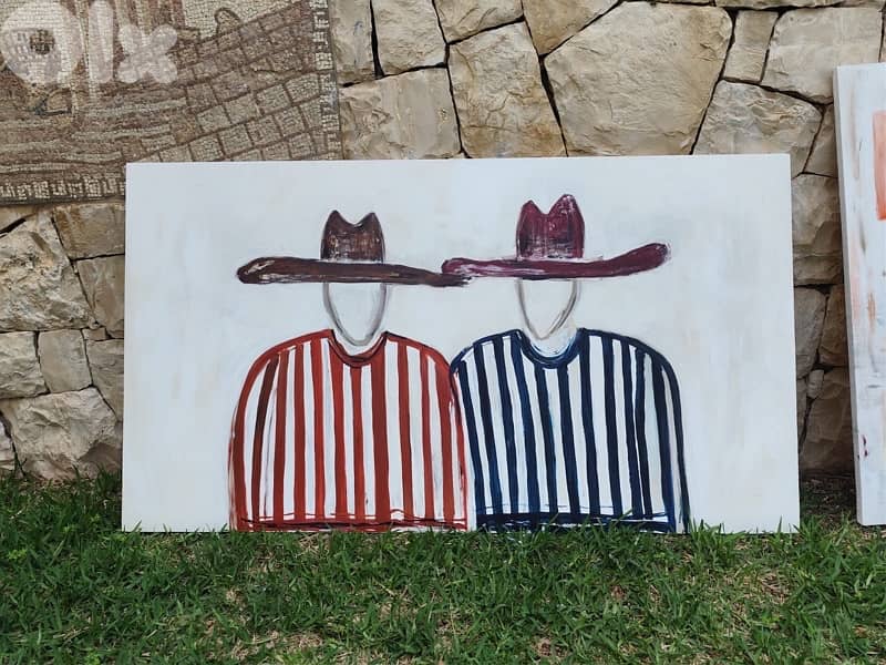 new painting from a lebanese artist 0