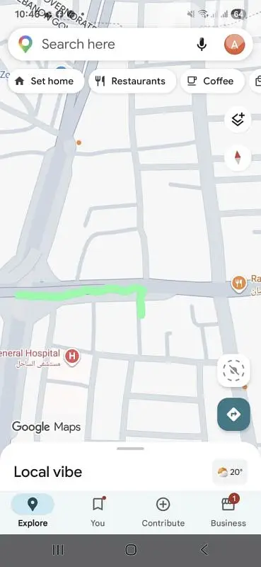 مستودع(معمل خياطة) للبيع في نقطة مميزة مع محل سقف عالي على طريق