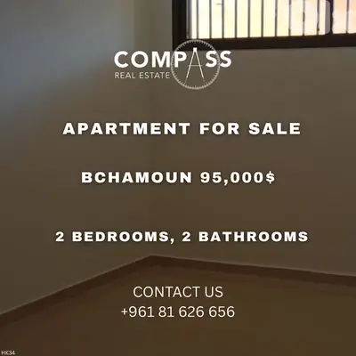 APARTMENT FOR SALE IN BCHAMOUN