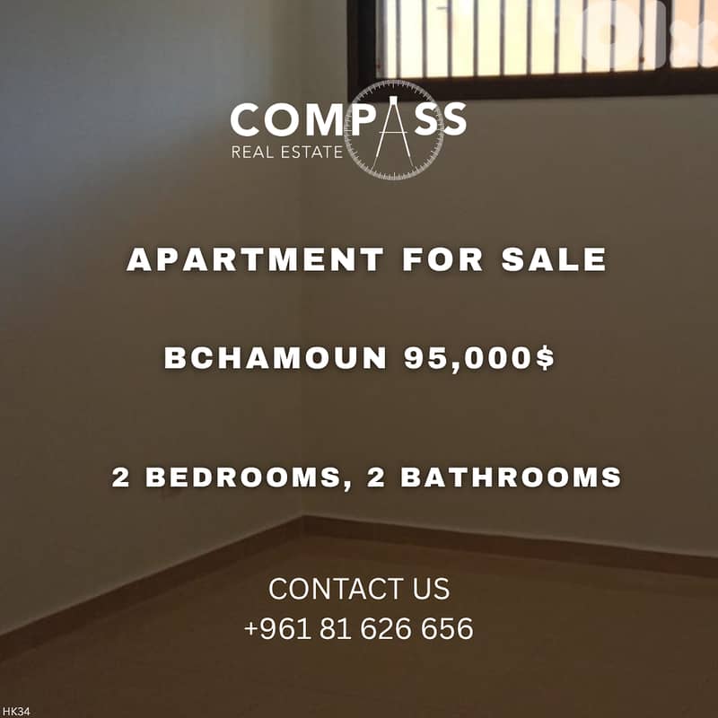 APARTMENT FOR SALE IN BCHAMOUN 0
