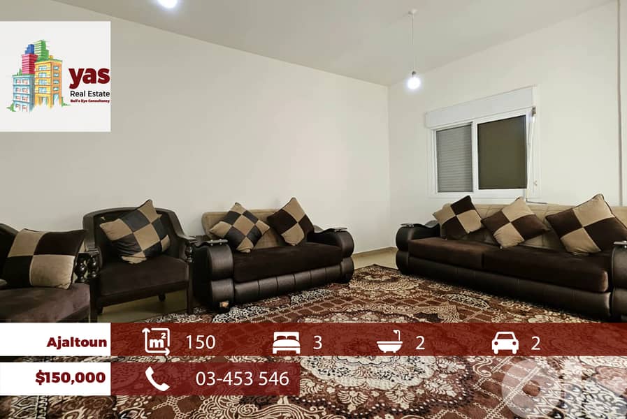 Ajaltoun 150m2 | Well Maintained | Panoramic View | Calm Area | TO/OH 0
