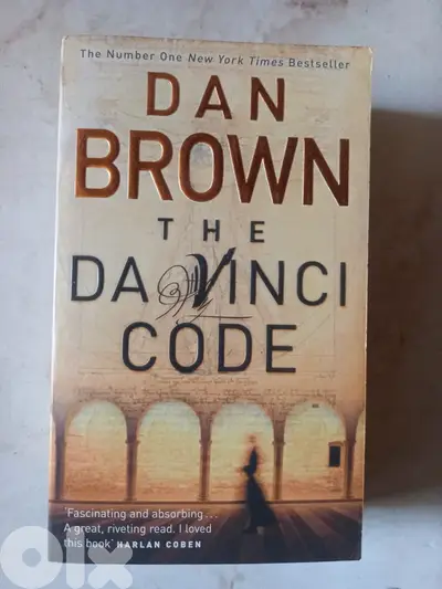 The Da Vinci Code book by Dan Brown