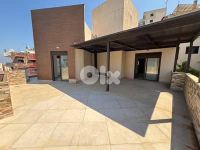 L21212 - Brand New Apartment with Terrace & Sea View For Sale in Dbaye