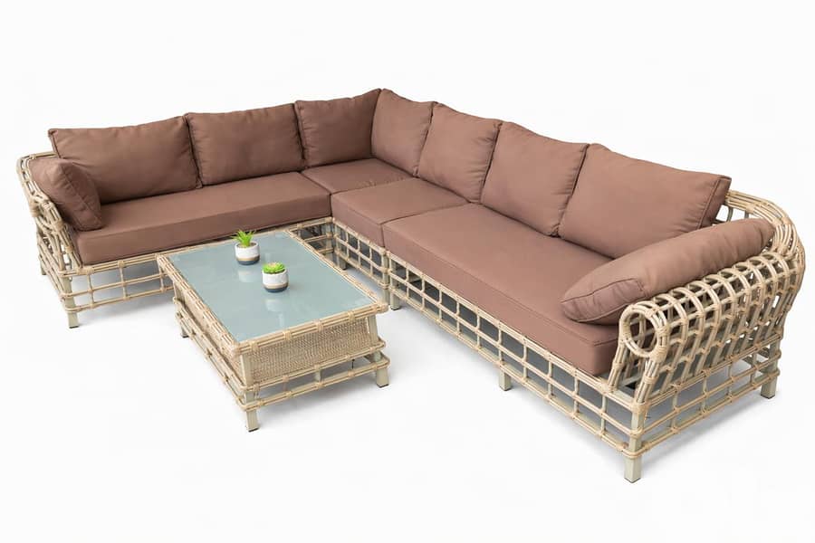 outdoor rattan corner 0