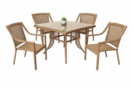 rattan dining set