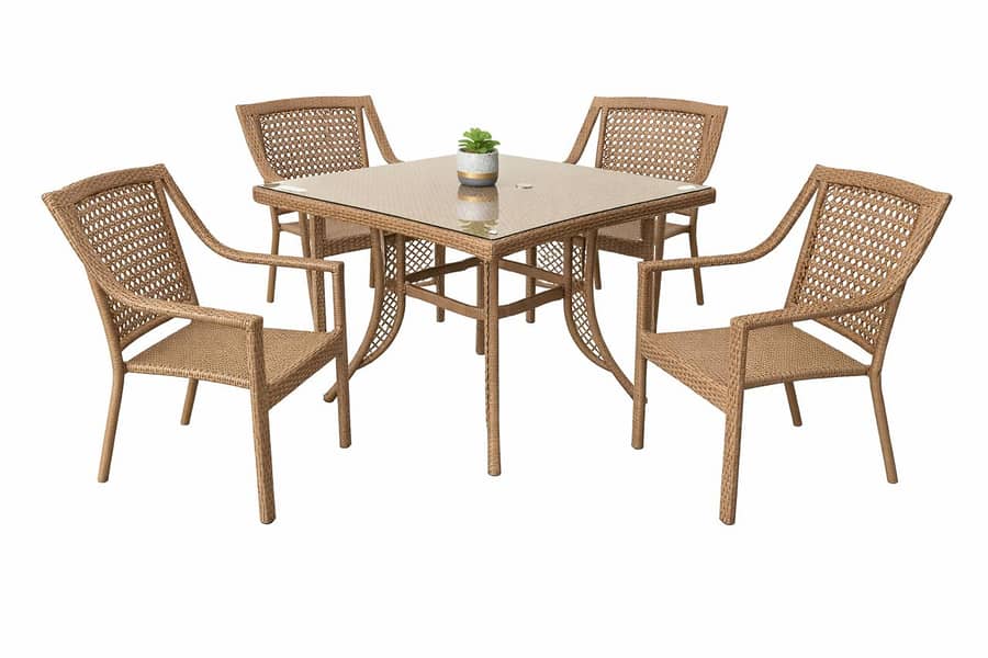 rattan dining set 0