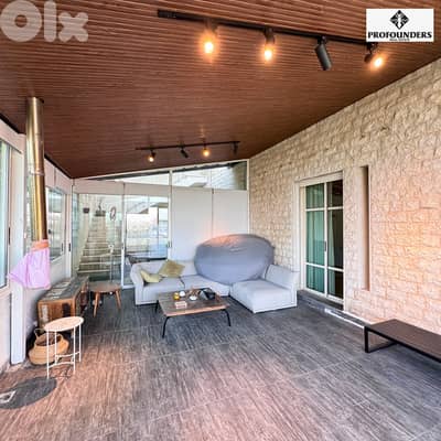 Duplex Apartment for rent in Ain Saadehشقة دوبلكس للايجار في عين سعادة