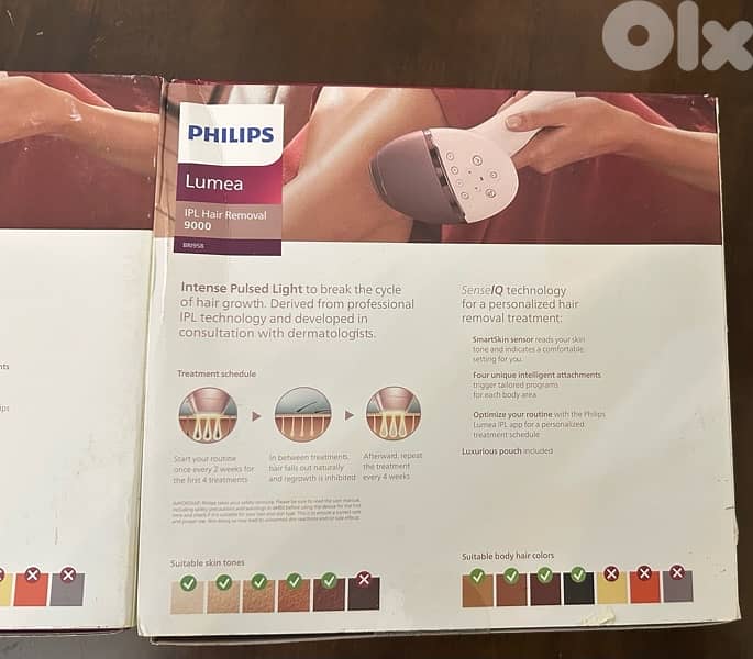 Philips Lumea IPL 9000 Hair Removal 3